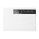 Search for gothic wedding return address labels Black