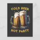 Search for beers vertical postcards For him