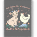 Search for white goat stickers Animals
