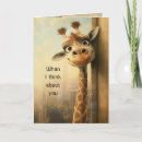 Search for giraffe humour cards Animal