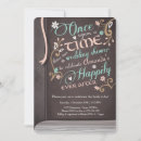 Search for fairy tale bridal shower invitations Rustic