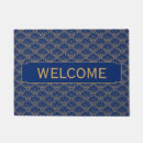 Search for art deco doormats Blue