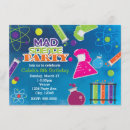Search for scientists 4x6 invitations Kids