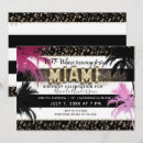 Search for miami beach party invitations Pink