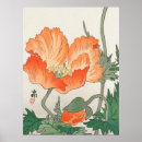 Search for japanese flowers posters Orange
