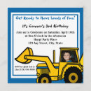 Search for backhoe invitations Tractor