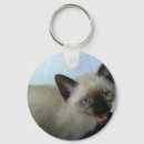 Search for siamese prints key rings Kitty