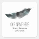 Search for watercolor feathers stickers Bohemian