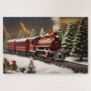 Search for christmas train puzzles Snow