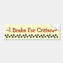Search for critter bumper stickers Brake