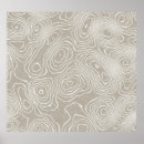 Search for topographic posters Background