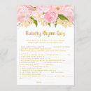 Search for baby shower quiz Nursery rhyme quiz