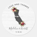 Search for california wedding stickers Couple