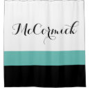 Search for teal shower curtains Monogrammed