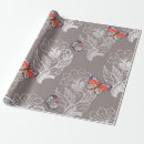 Search for flower pattern wrapping paper Antique