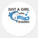 Search for funny shark stickers Cute