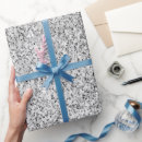 Search for silver glitter wrapping paper Sparkly