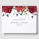 Search for burgundy guest books Botanical