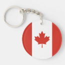 Search for canadian flag key rings Maple leaf