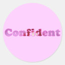 Search for confident stickers Affirmation