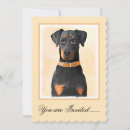 Search for dobermans invitations Doberman pinscher