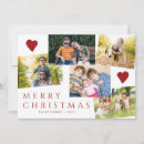 Search for red and white christmas cards Minimalist