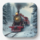 Search for christmas train plates Snow