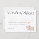Search for baby shower advice cards Words of advice