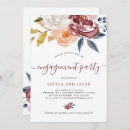 Search for burgundy engagement party invitations We're engaged