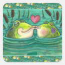 Search for cute funny frog stickers Bullfrog