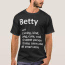 Search for betty tshirts Birthday
