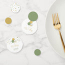 Search for green and gold confetti Modern