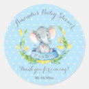 Search for zoo baby shower stickers It's a boy