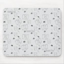 Search for math mouse mats Black and white