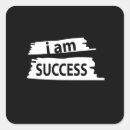 Search for success motivation stickers Typography