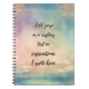 Search for motivational notebooks Create your own