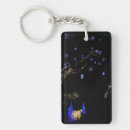 Search for blue christmas rectangular key rings Xmas