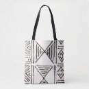 Search for black and white african bags Tribal