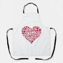 Search for happy valentines day aprons Couple