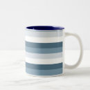 Search for blue striped mugs White