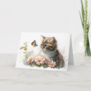 Search for cat and butterfly birthday cards Flower