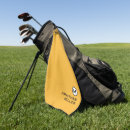Search for modern trendy golf towels Black and white