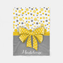 Search for grey and yellow blankets Elegant