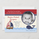 Search for nautical birth announcement cards Sea