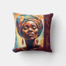 Search for afro black girl cushions Woman