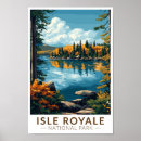 Search for vintage lake superior posters Isle royale national park