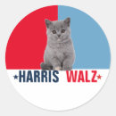 Search for election cat stickers Walz