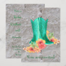 Search for cowboy boots wedding invitations Flowers