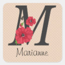 Search for m monogram stickers Red
