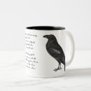 Search for white ravens mugs Edgar allan poe